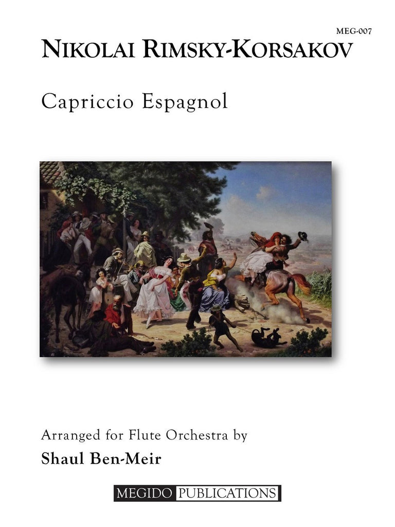 Rimsky-Korsakov (arr. Ben-Meir) - Capriccio Espagnol (Flute Orchestra) - MEG007