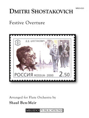 Shostakovich (arr. Ben-Meir) - Festive Overture (Flute Orchestra) - MEG020