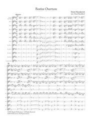 Shostakovich (arr. Ben-Meir) - Festive Overture (Flute Orchestra) - MEG020
