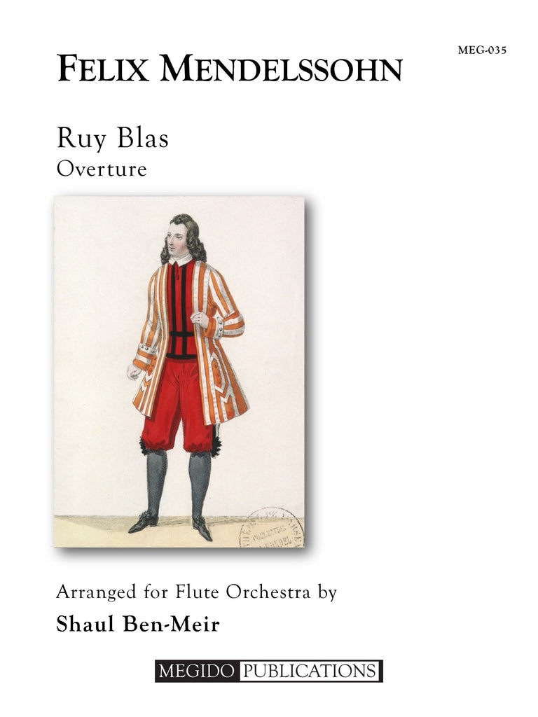 Mendelssohn (arr. Ben-Meir) - Ruy Blas Overture (Flute Orchestra) - MEG035