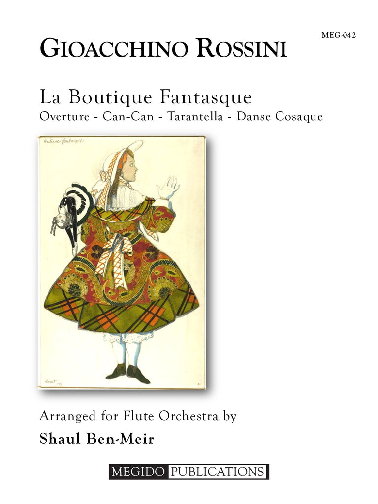 Rossini (arr. Ben-Meir) - La Boutique Fantasque (Flute Orchestra) - MEG042