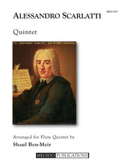 Scarlatti (arr. Ben-Meir) - Quintet (Flute Quintet) - MEG057