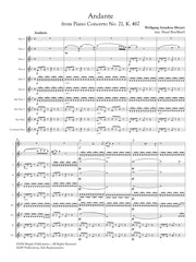 Mozart (arr. Ben-Meir) - Andante from Piano Concerto No. 21 (Flute Orchestra) - MEG069