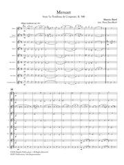 Ravel (arr. Ben-Meir) - Menuet from Le Tombeau de Couperin (Flute Orchestra) - MEG078