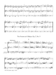 Boismortier (arr. Ben-Meir) - Two Trio Sonatas (Flute Trio) - MEG079
