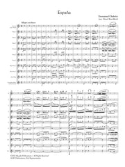 Chabrier (arr. Ben-Meir) - Espana (Flute Orchestra) - MEG080