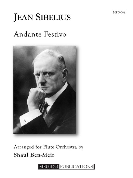 Sibelius (arr. Ben-Meir) - Andante Festivo (Flute Orchestra) - MEG085