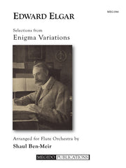 Elgar (arr. Ben-Meir) - Selections from Enigma Variations (Flute Orchestra) - MEG086