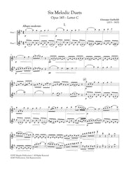 Gariboldi - Six Melodic Duets, Opus 145 - Letter C (Flute Duet) - MEG088