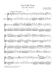 Gariboldi - Four Little Duets for Flute and Alto Saxophone - MEG089