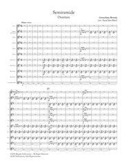 Rossini (arr. Ben-Meir) - Semiramide Overture (Flute Orchestra) - MEG090