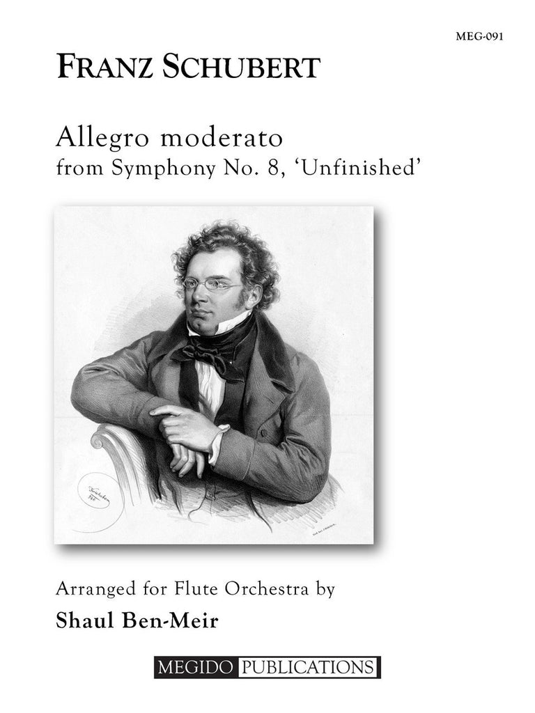 Schubert (arr. Ben-Meir) - Allegro moderato from Symphony No. 8 (Flute Orchestra) - MEG091