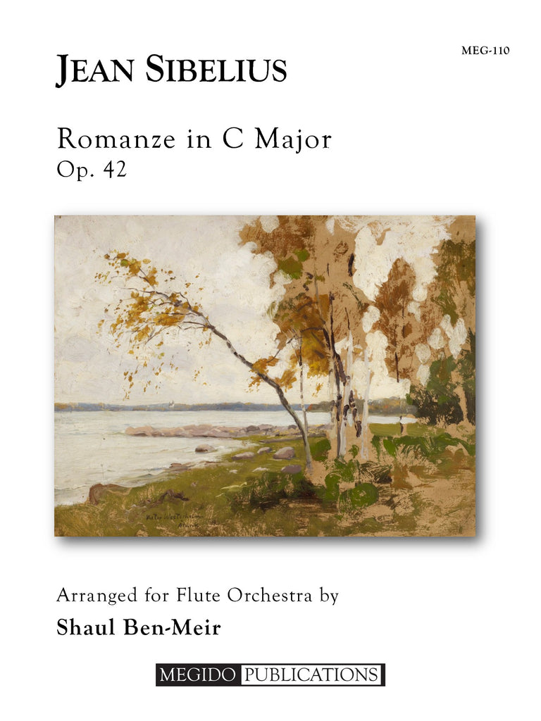 Sibelius (arr. Ben-Meir) - Romanze in C Major, Op. 42 (Flute Orchestra) - MEG110