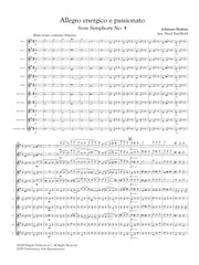 Brahms (arr. Ben-Meir) - Allegro Energico e Passionato from Symphony No. 4 (Flute Orchestra) - MEG118