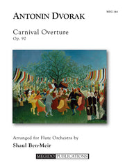 Dvorak (arr. Ben-Meir) - Carnival Overture for Flute Orchestra - MEG144