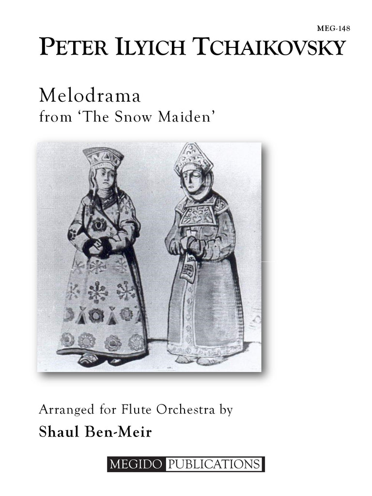 Tchaikovsky (arr. Ben-Meir) - Melodrama from The Snow Maiden (Flute Orchestra) - MEG148