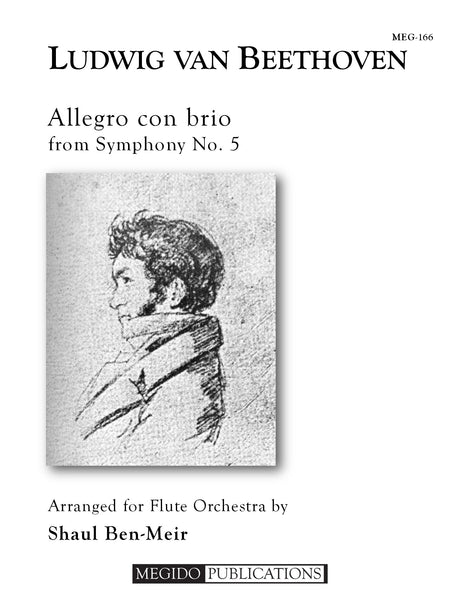 Beethoven (arr. Ben-Meir) - Allegro con brio from Symphony No. 5 (Flute Orchestra) - MEG166