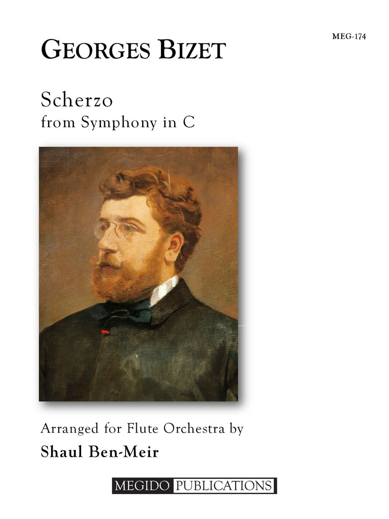 Bizet (arr. Ben-Meir) - Scherzo from Symphony in C (Flute Orchestra) - MEG174