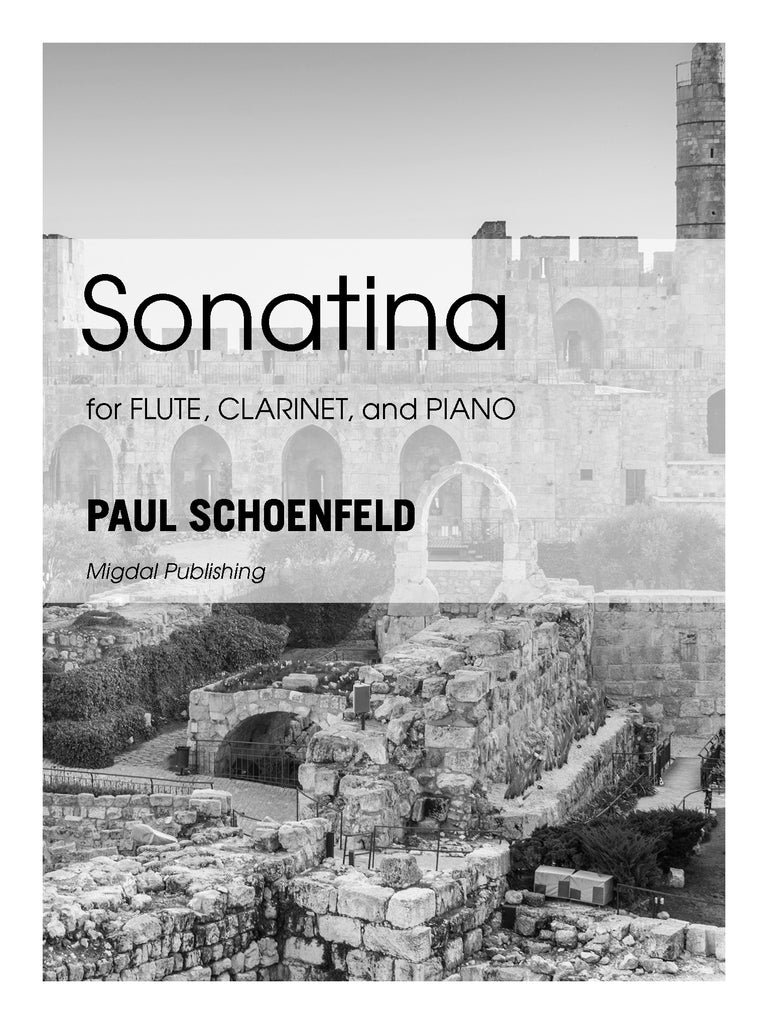 Schoenfeld - Sonatina for Flute, Clarinet and Piano (Piano Score and Parts) - MIG03