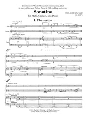 Schoenfeld - Sonatina for Flute, Clarinet and Piano (Piano Score and Parts) - MIG03