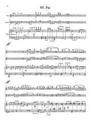 Schoenfeld - Sonatina for Flute, Clarinet and Piano (Piano Score ONLY) - MIG07