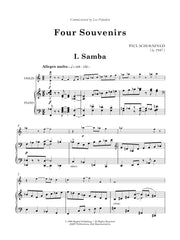 Schoenfeld - Four Souvenirs (Violin and Piano) - MIG05