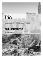 Schoenfeld - Trio for Clarinet, Violin and Piano (Piano Score ONLY) - MIG15