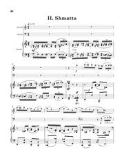 Schoenfeld - Three Bagatelles for Flute, Cello and Piano (Piano Score and Parts) - MIG11