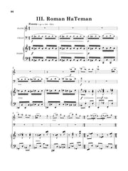 Schoenfeld - Three Bagatelles for Flute, Cello and Piano (Piano Score ONLY) - MIG12