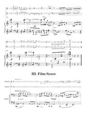 Schoenfeld - Four Music Videos for Violin, Cello and Piano - MIG22