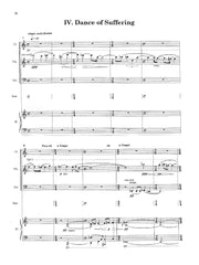 Schoenfeld - Sparks of Glory for Violin, Clarinet, Cello, Piano and Narrator (Full Score and Parts) - MIG24