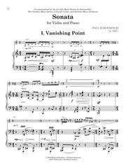 Schoenfeld - Sonata for Violin and Piano - MIG29