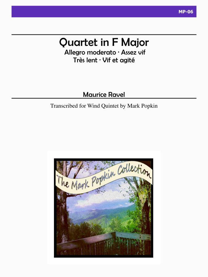 Ravel (arr. Popkin) - Quartet in F Major for Wind Quintet - MP06