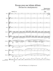 Ravel (arr. Popkin) - Pavane pour une infante defunte for Double Wind Quintet - MP24