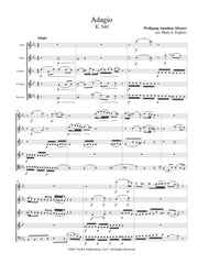 Mozart (arr. Popkin) - Adagio, K. 540 for Wind Quintet - MP26