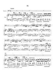 Telemann (arr. Popkin) - Bassoon Concerto for Bassoon and Piano - MP18