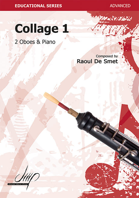 De Smet - Collage 1 for Two Oboes and Piano - ODP120010DMP