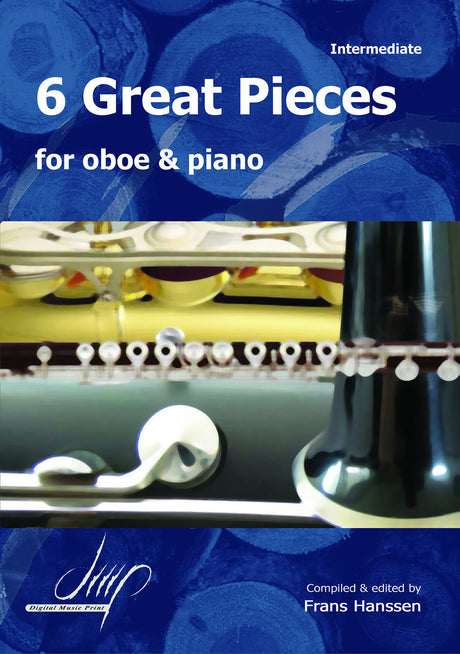 6 Great Pieces for Oboe and Piano - OP10655DMP