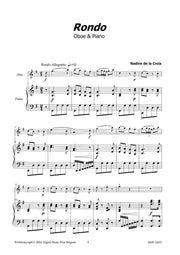 6 Great Pieces for Oboe and Piano - OP10655DMP
