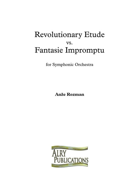 Rozman - Revolutionary Etude vs. Fantasie Impromptu - OR04