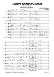 Capodaglio - Letture Celesti di Seneca for Chamber Orchestra - OR120087DMP