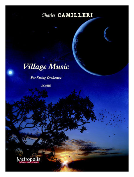 Camilleri - Village Music (Full Score only) - OR6160EM
