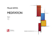 Hayes - Meditation for Organ - ORG3137PM
