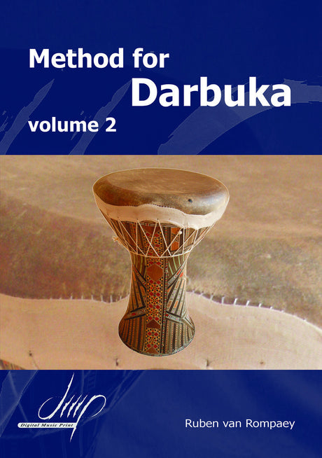 van Rompaey - Method for Darbuka, Volume 2 - PC106106DMP