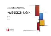 Baca Lobera - Invencion No. 4 for Percussion - PC3523PM