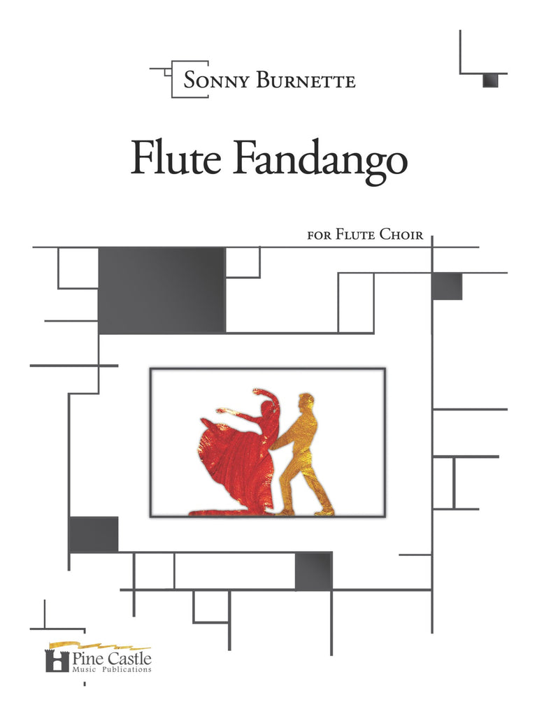 Burnette - Flute Fandango for Flute Choir and Castanets - PCMP126