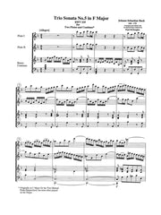 Bach (arr. Douglas) - Six Trio Sonatas, Vol. III - PMD04