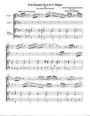 Kleinknecht (arr. Douglas) - Six Trio Sonatas, Vol. I - PMD11