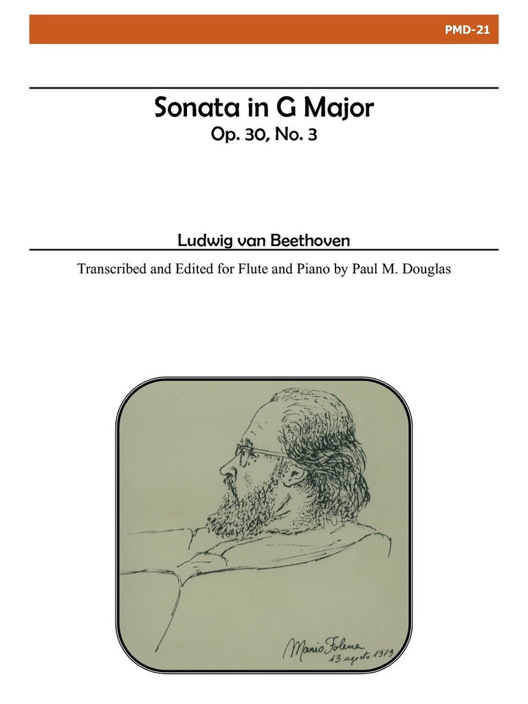 Beethoven (arr. Douglas) - Sonata in G Major, Opus 30, No. 3 - PMD21