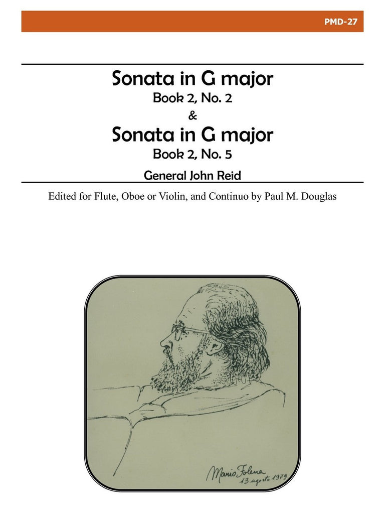 Reid - Solo in C Major / Solo in D Major, Book II, No. 2 & 5 - PMD27